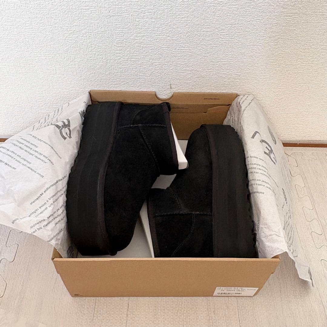 【希少】 ugg アグ クラシック ウルトラ ミニ プラットフォーム