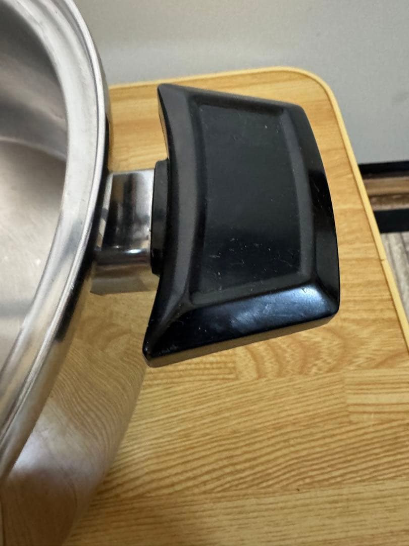 Queen深型鍋　ステンレススチール 蒸し器