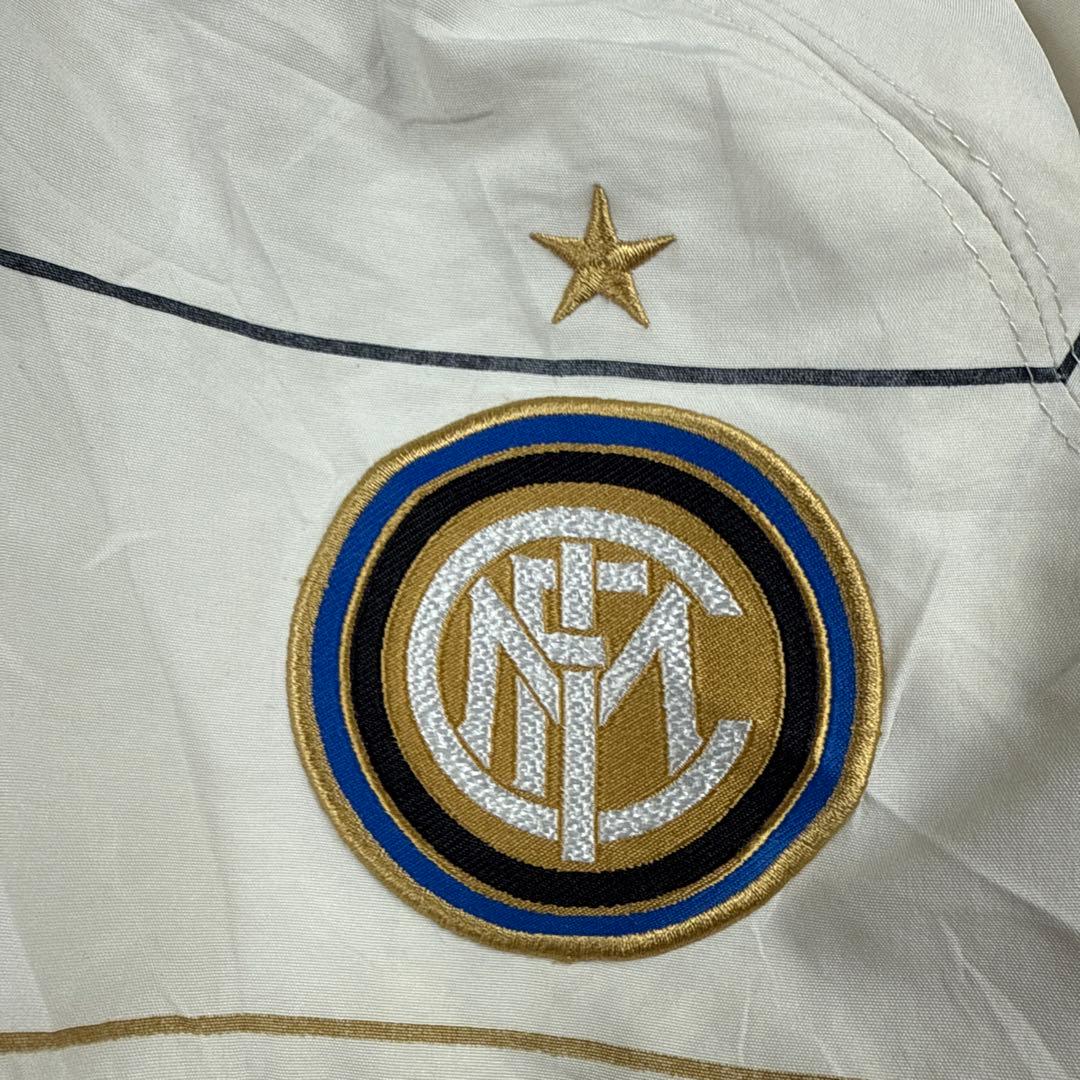 08-09 NIKE インテルミラノ ナイロンジャケット ジャージ L サッカー