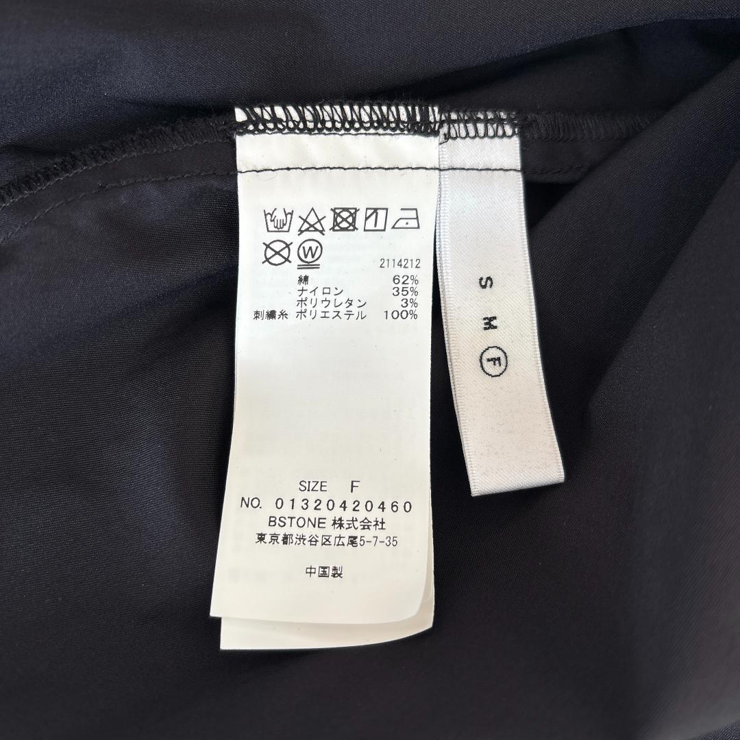 【未使用品】Ameri BLOOM SHIRRING SHIRT ブラック