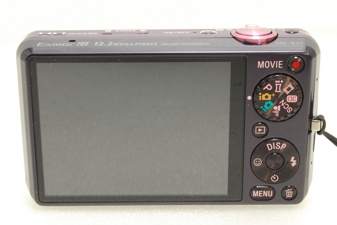 サン_SONY DSC-WX5 ❤️スマホ転送 動作確認済 パープル