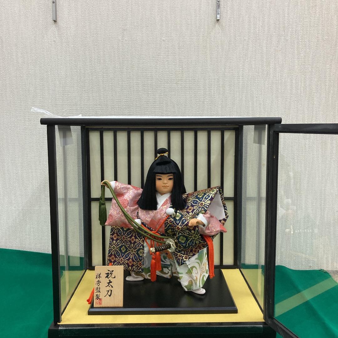 KS16 五月人形ケース　五月武者人形　7号祝太刀　五月初節句ケース