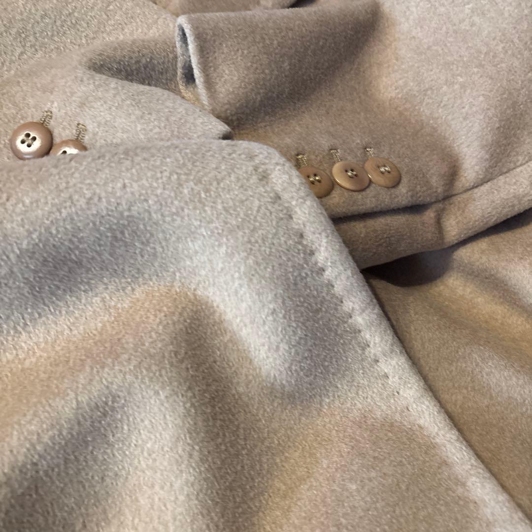 MAXMARA 白タグ　ベルテッドコート