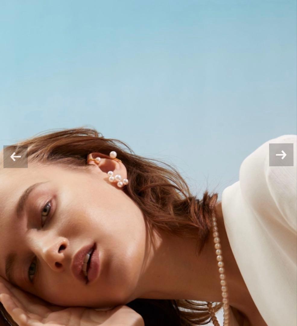 [philia] アコヤパール リバース スタッド シングル ピアス