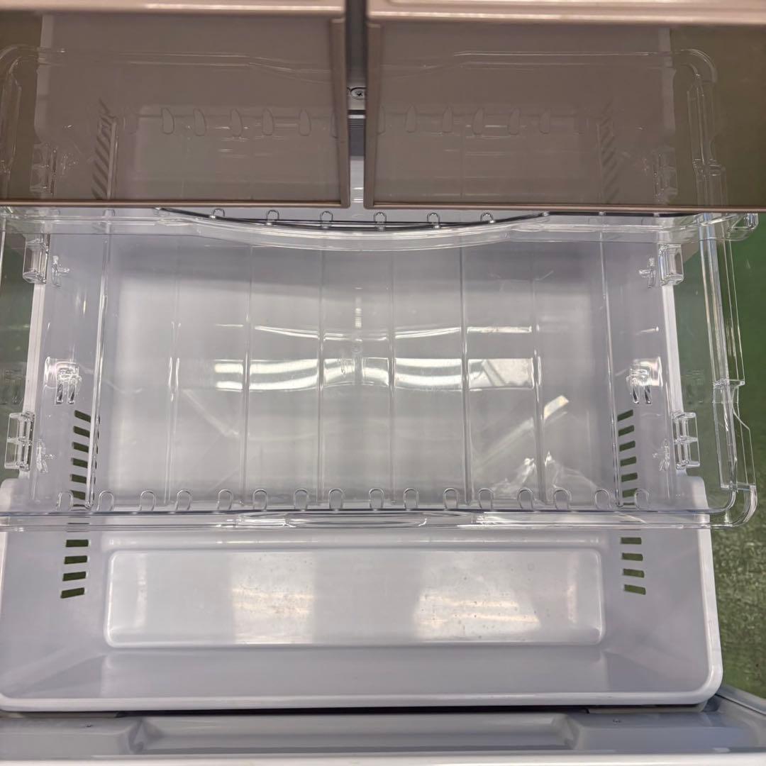 573日立大型冷蔵庫　401L 400L強　小型　家庭用　右開き　自動製氷5ドア