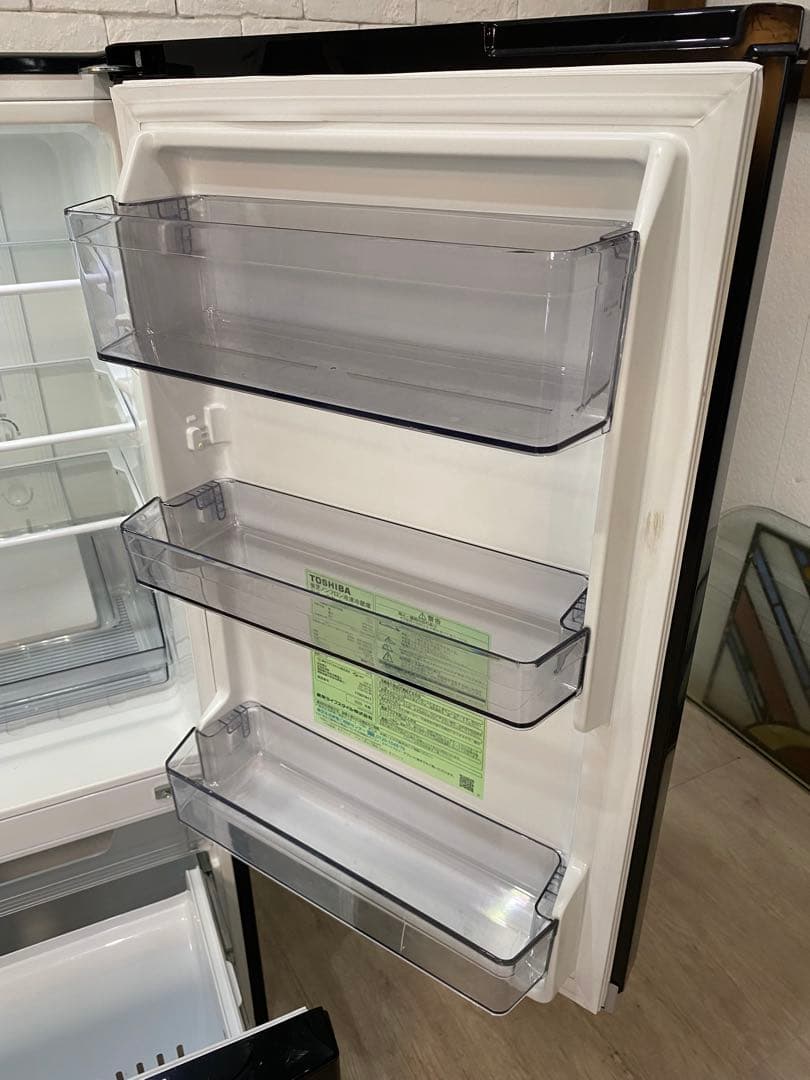 【東京都内23区配送無料】　TOSHIBA GR-S15BS 冷蔵庫　153L