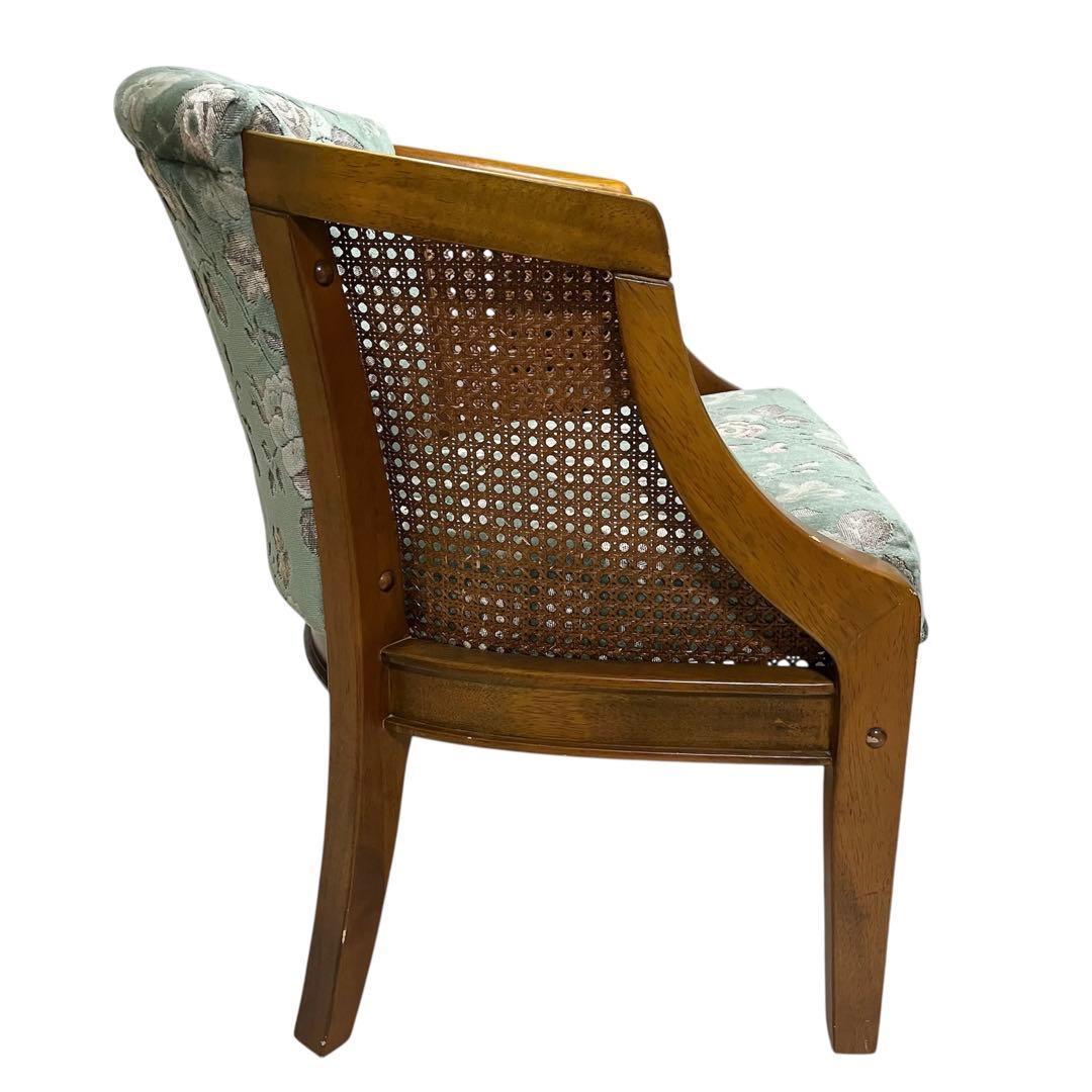 三越家具 ブルージュシリーズ 1人掛けソファ カントリースタイル アンティーク