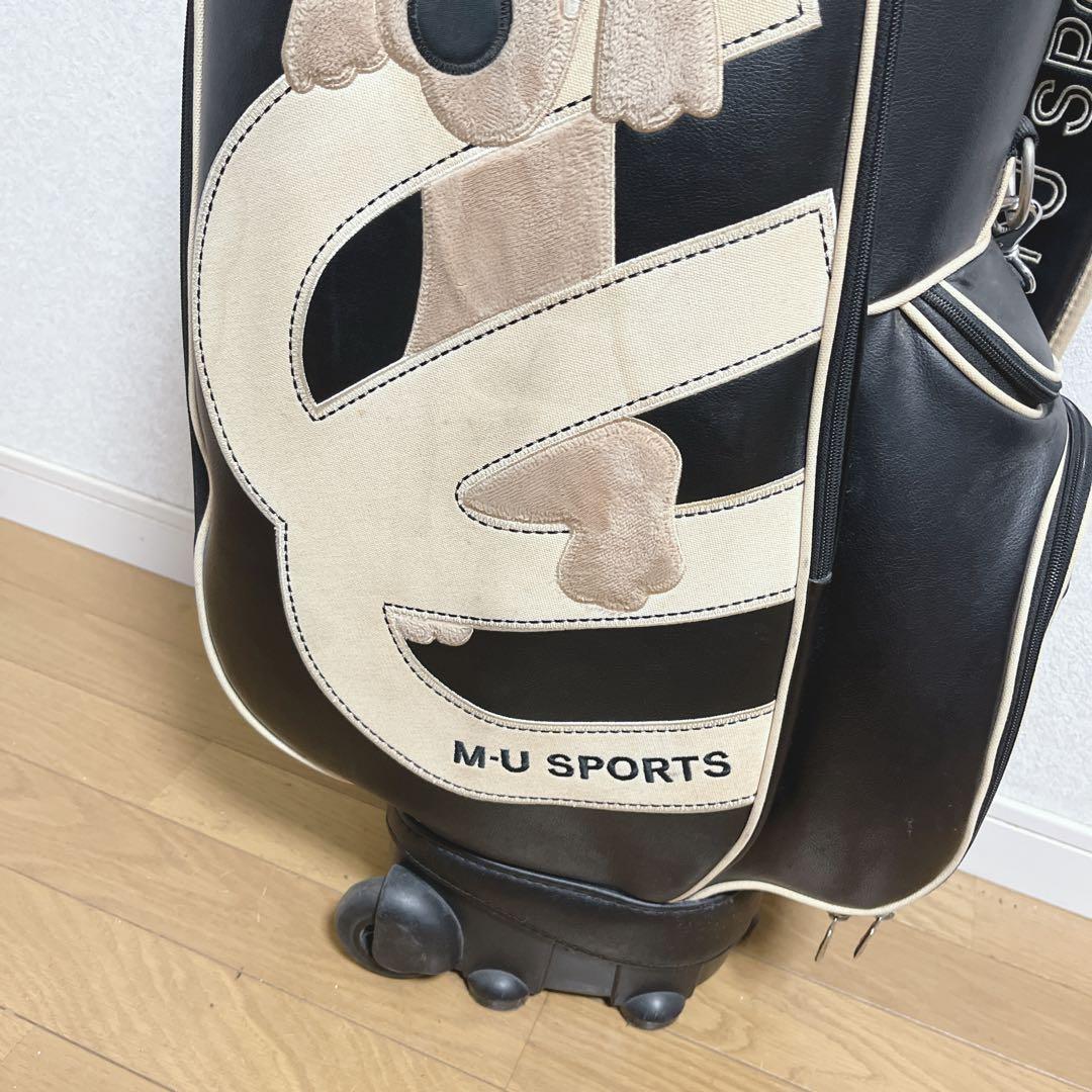 K126 M.USPORTS キャスター付き キャディバッグ