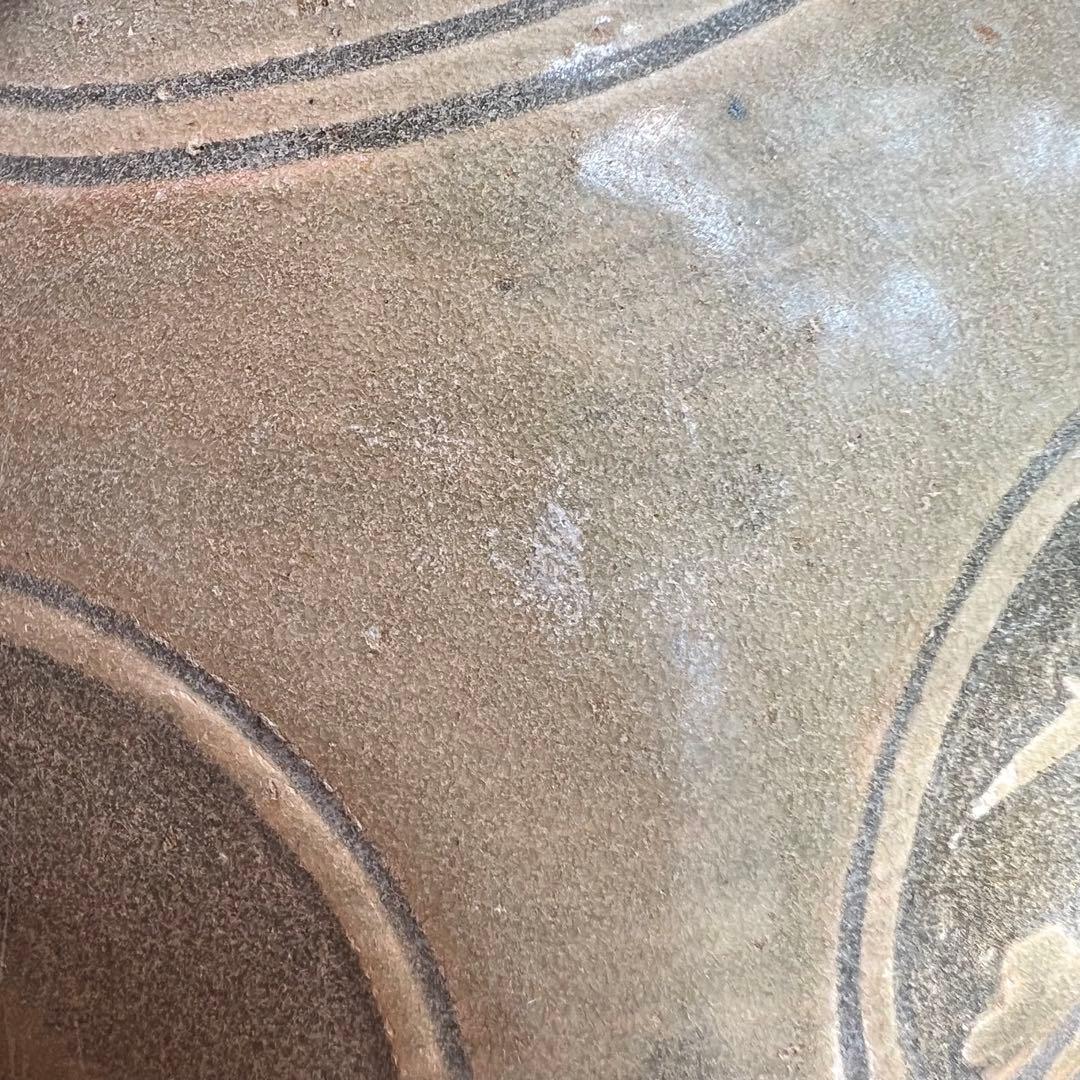 梅瓶 李朝時代 高麗 青磁 カケあり 貫入 朝鮮古美術 草花紋様 骨董 鶴 壺