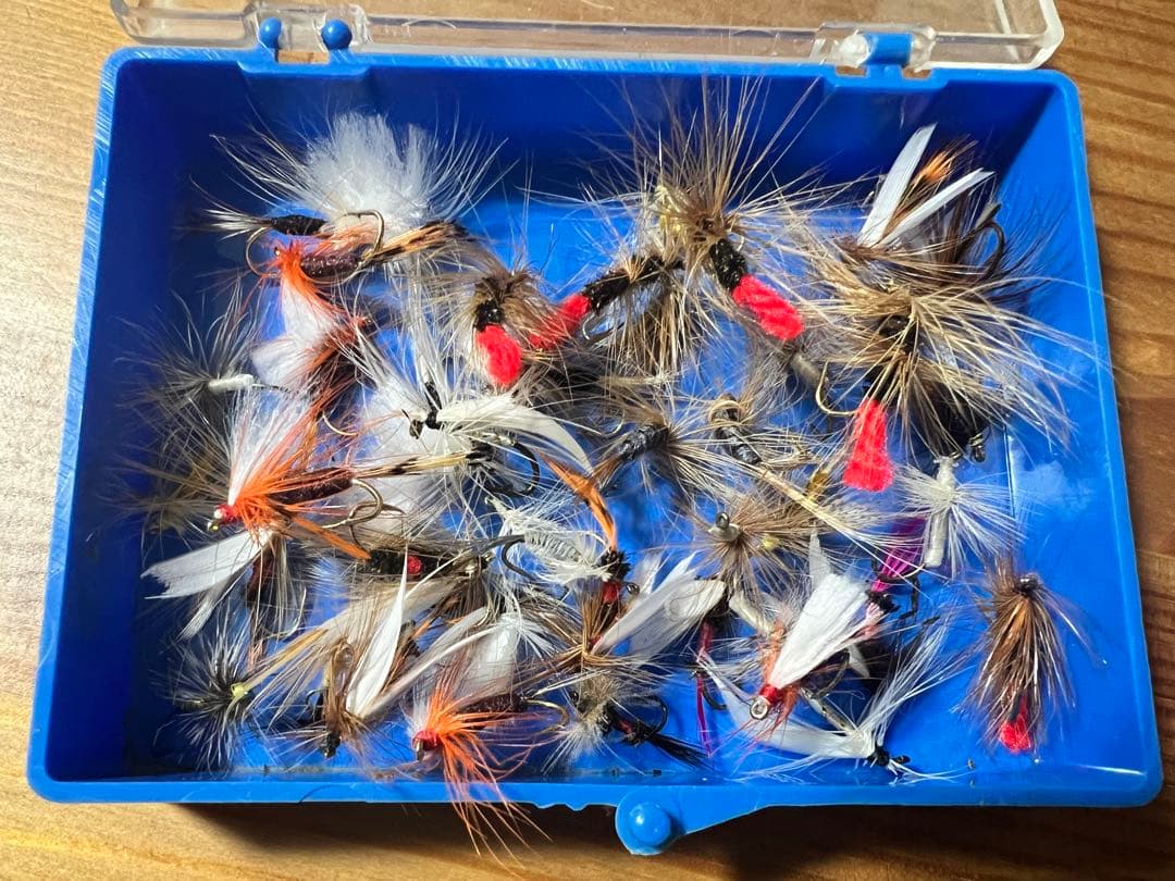 K.Bullet CREEK 3番（7ft）ロッドセット　リーダー、フライ付き