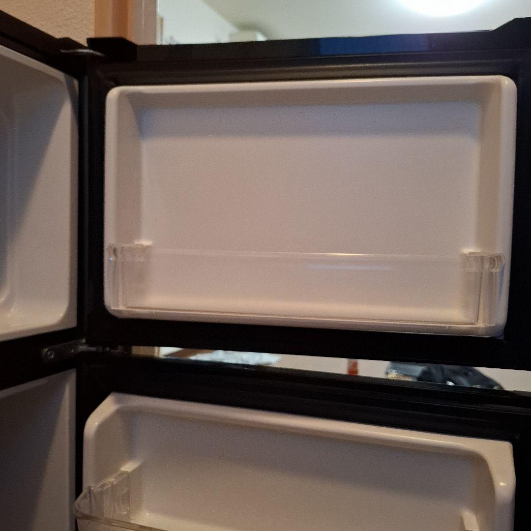 【送料込み】Haier 2ドア冷蔵庫 冷凍庫 106L 黒