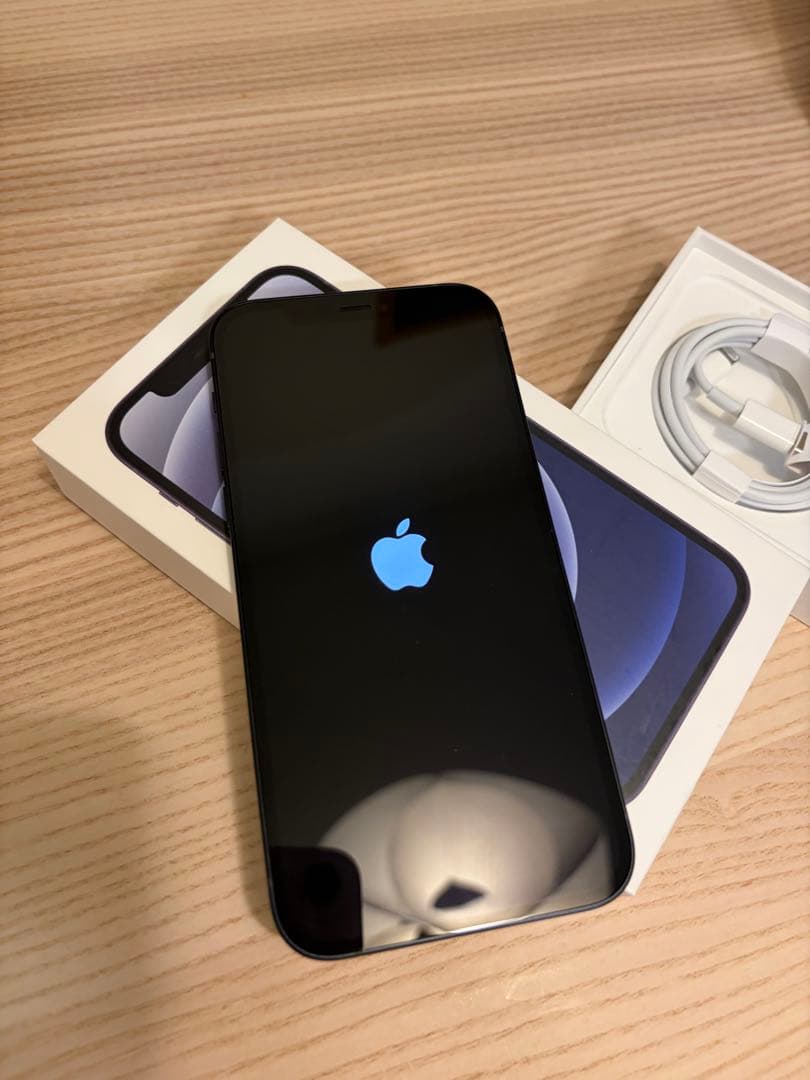 2025/9/28動作確認新品 iPhone 12本体 64GBブラック 黒