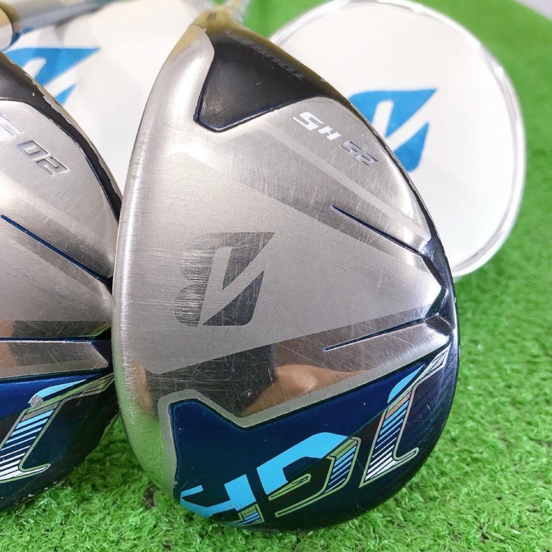 チ71★ブリヂストン TOUR B JGR 2017 レディース ウッド系3本A