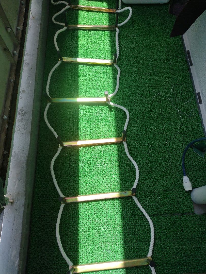 TAKAOKA 4m 避難はしご ロープはしご 避難 作業用 タカオカ