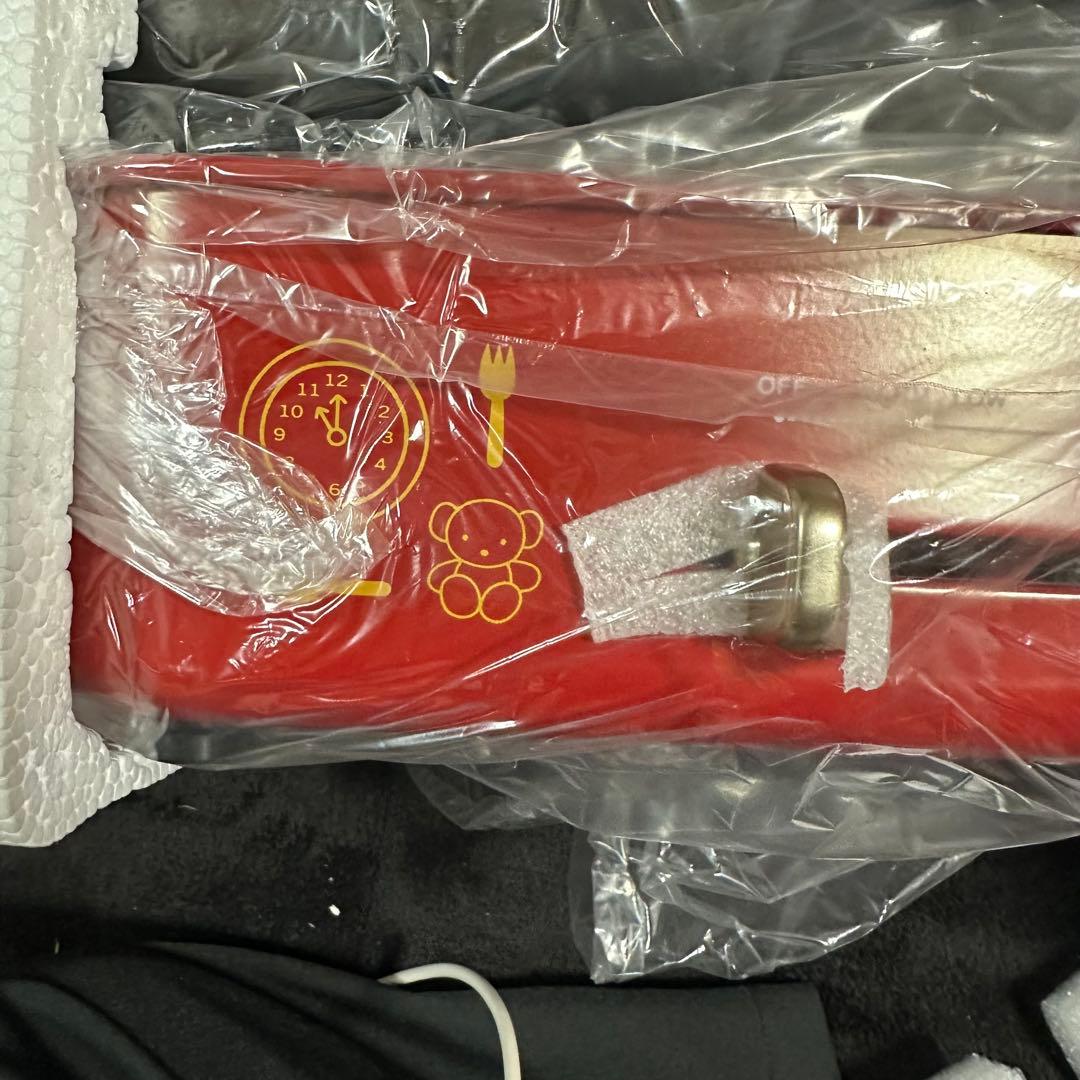 【新品・未使用】ミッフィー コンパクトホットプレート レッド