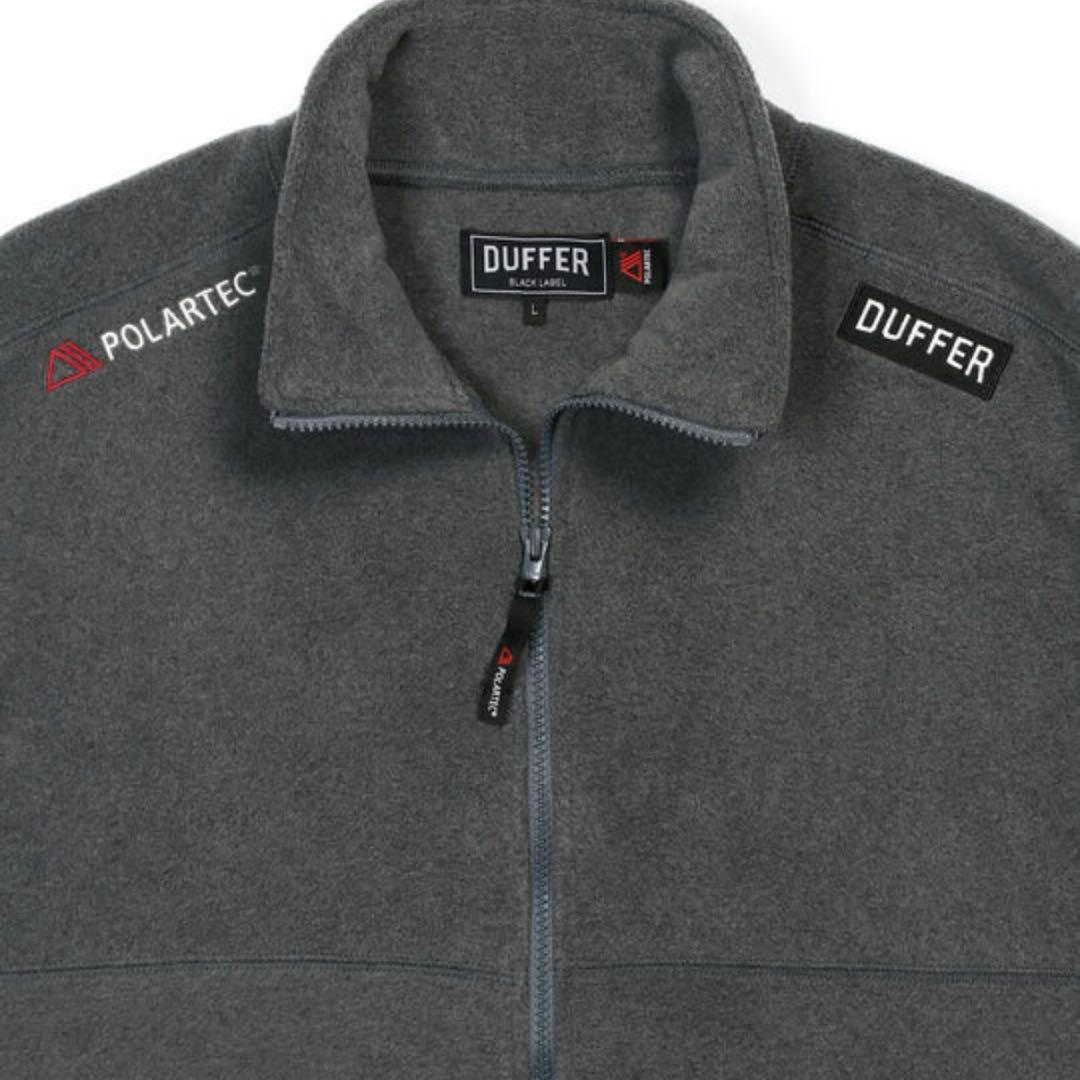 【新品】DUFFER POLARTEC フルジップベスト（L）