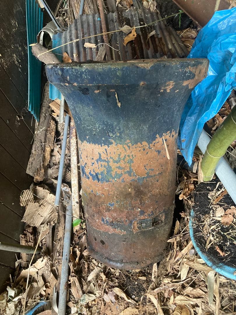 レトロ　焼き芋壺