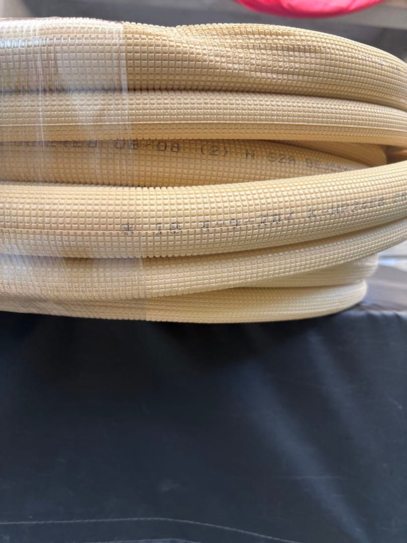 オーケースカイ　ペアコイル　冷媒管２分４分残り18M