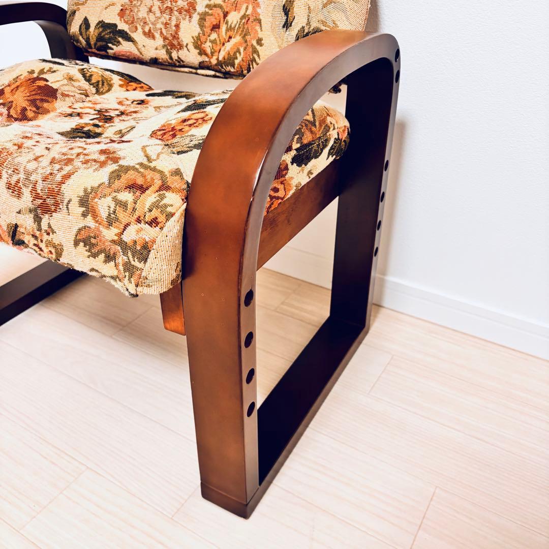 武田コーポレーション　リラックス 木製　座椅子　2脚セット　高座椅子