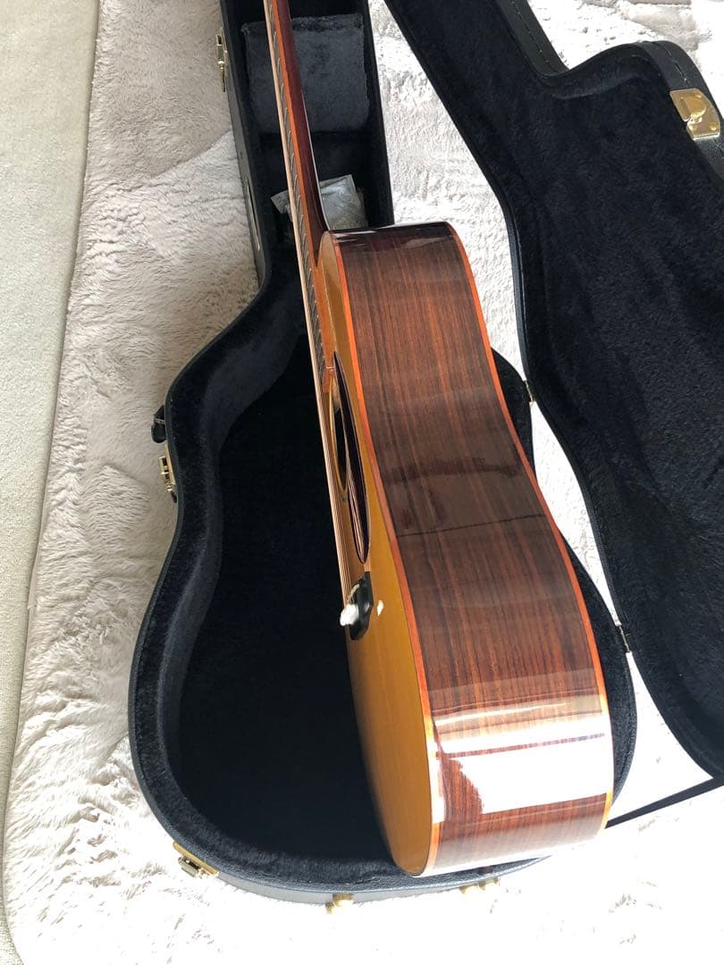 ジェームスJD600VNアコースティックギターハードケース付き
