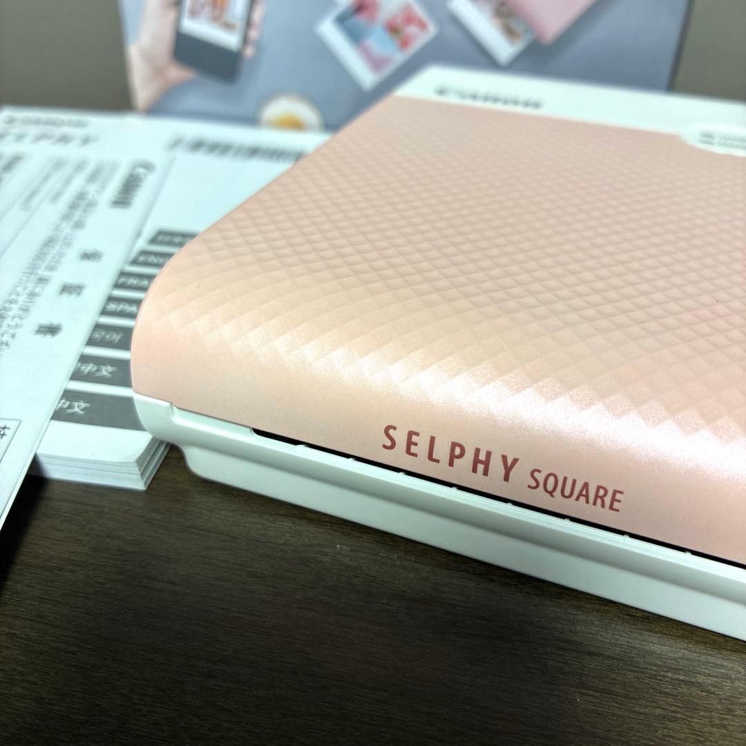 Canon SELPHY SQUARE QX10 コンパクトフォトプリンター