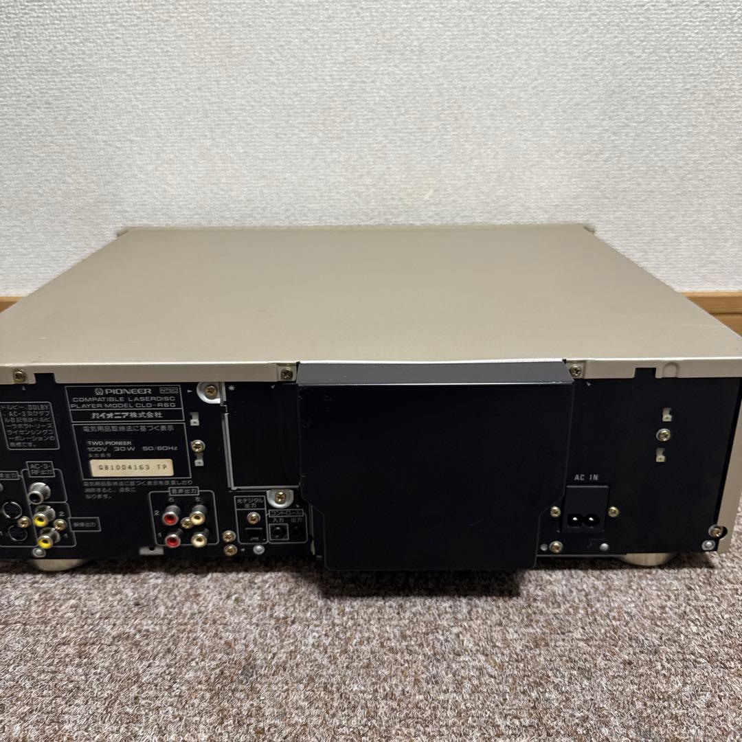 パイオニア両面LDプレーヤーCLD-R6G