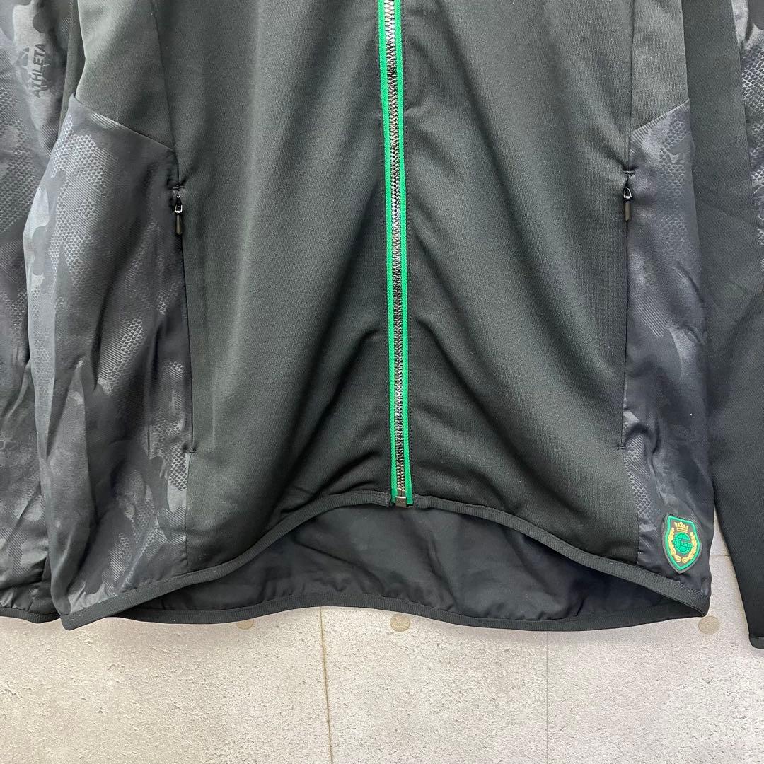 東京ヴェルディ アスレタ ジャージ トラックトップ 移動着 サッカー 黒