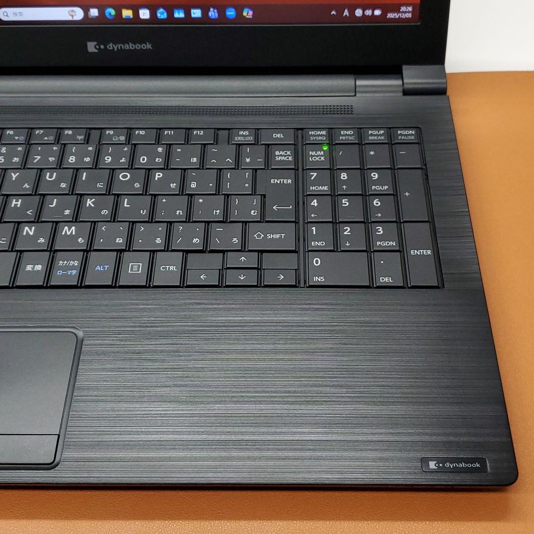 【商品番号2012】dynabook　15.6型FHD液晶　2020年製