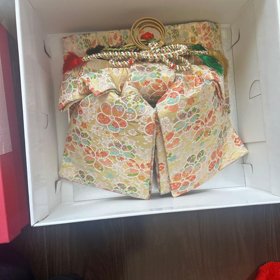 七五三用 花柄 着物 セット　式部浪漫