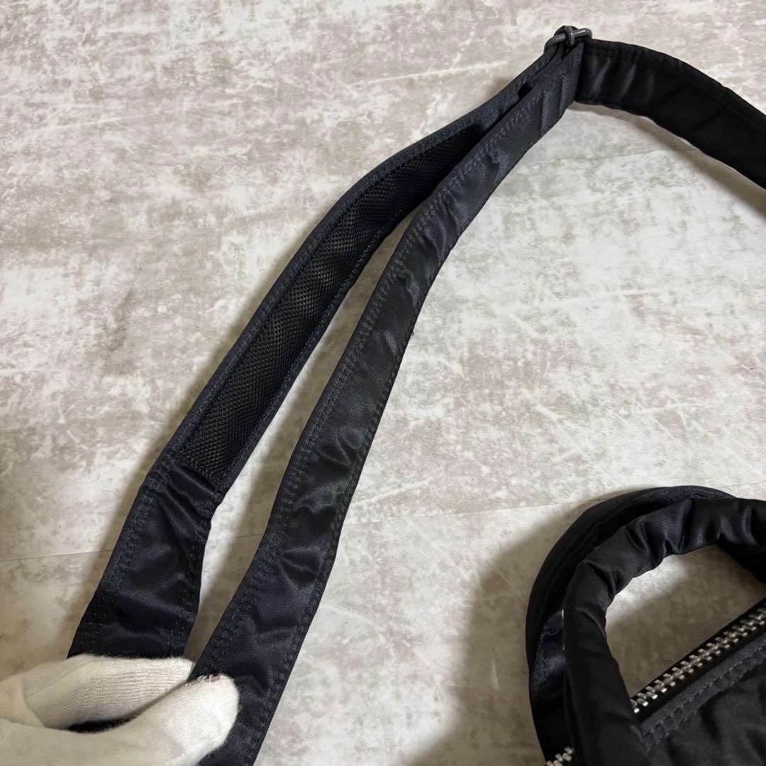 H208 美品✨ポーター　タンカー　ビジネスバッグ　2way ブラック　大容量