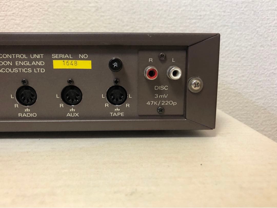 英国製 名作QUAD34プリアンプ 前期型 動作品