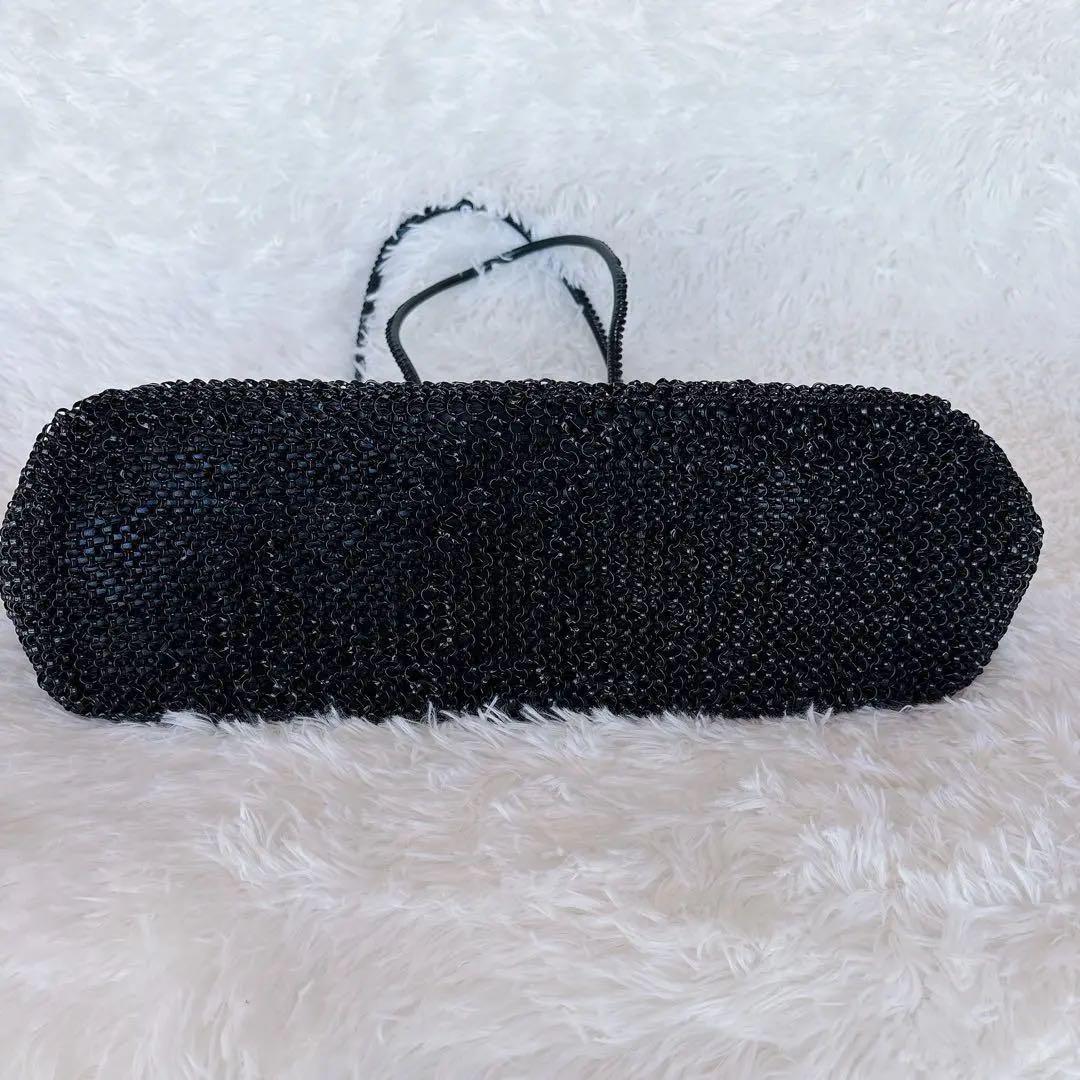 アンテプリマ　スカル　ドクロ　ワイヤーバッグ　ブラック　ユニセックス　個性的