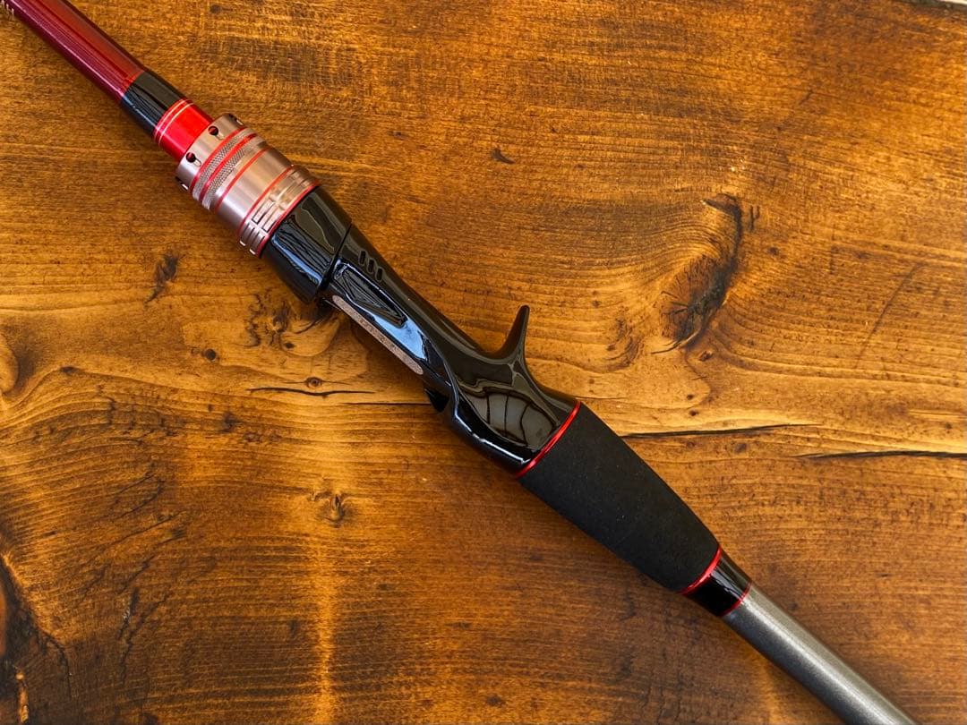 ジギングロッド　デジタルカウンター付きリール　イカメタル　タイラバ　左ハンドル