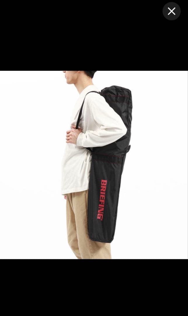 BRIEFING 折りたたみチェア ブラック