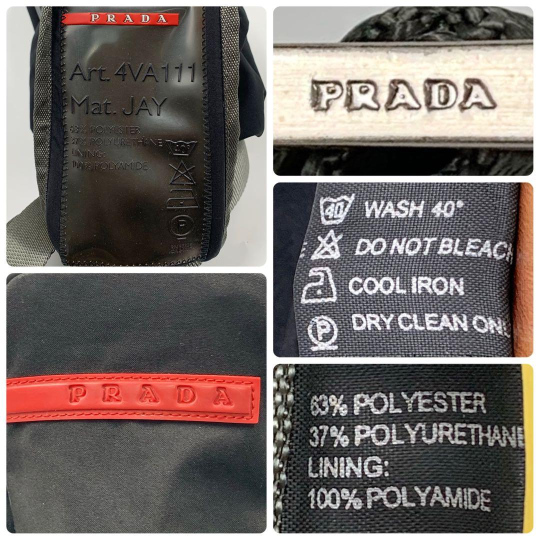 【✨極美品✨】プラダスポーツ ショルダーバッグ ナイロン ブラック