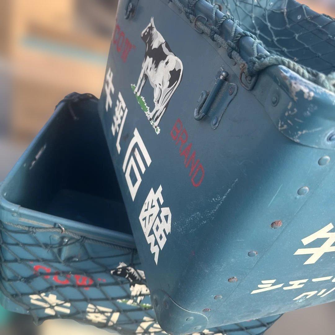 カ*シ様 アンティーク雑貨　昭和レトロ　ぼて箱　牛乳石鹸