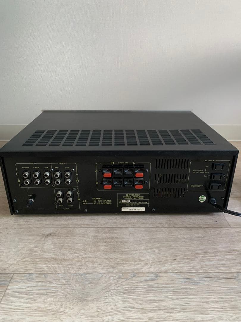 S*5様 【状態良】Pioneer SA-7800 プリメインアンプ