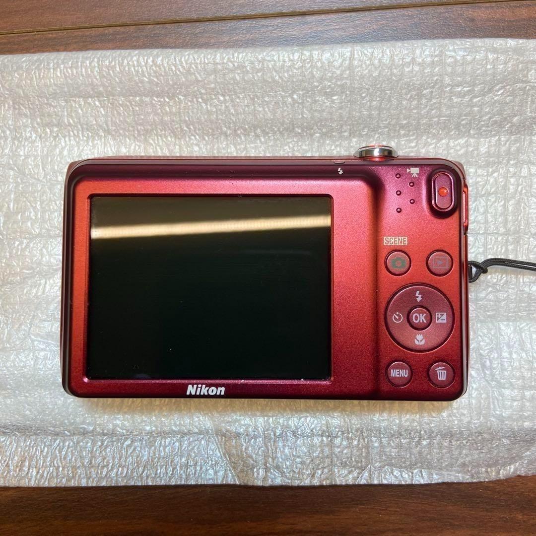 Nikon coolpix S3500 レッド デジカメ 2722