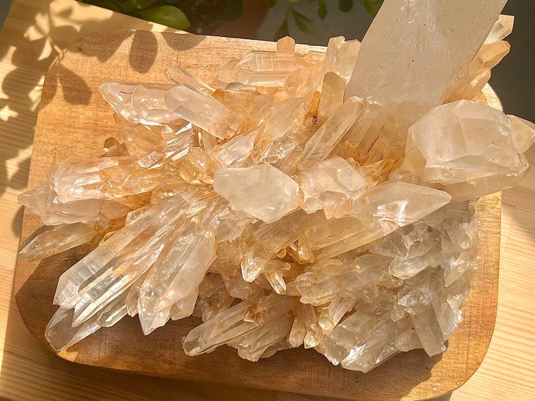 レア　超BIG 天然ピンク　マニカラン産　クラスター【3 ㌕】　置物　風水