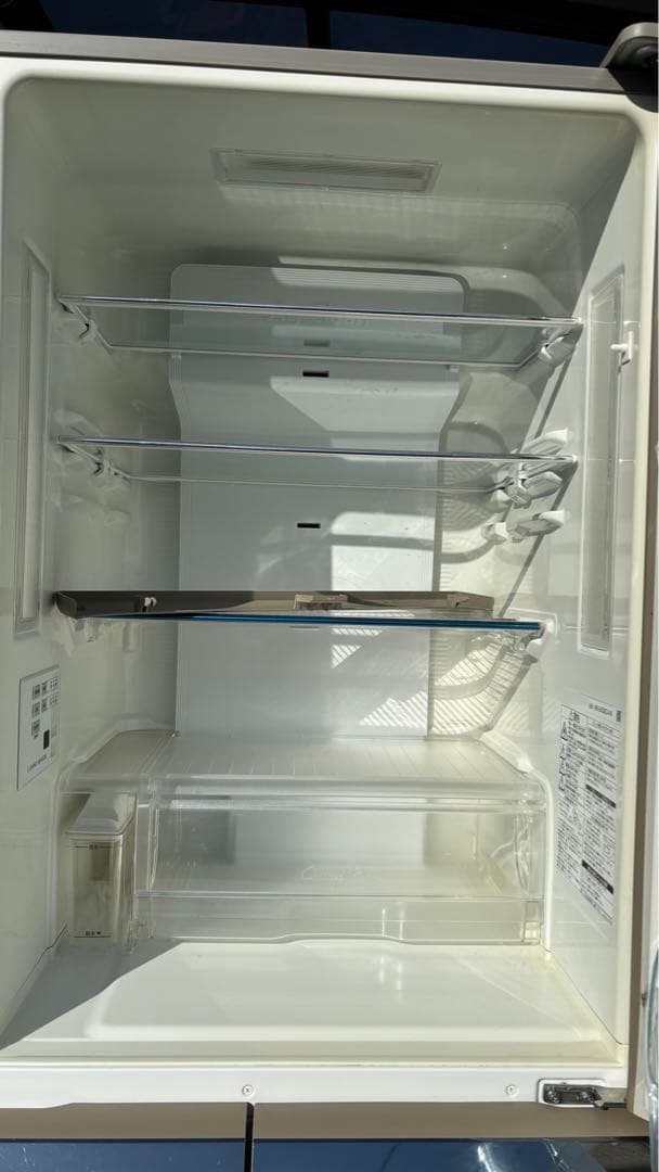 【Panasonic】大型冷蔵庫　2015年製　NR-E430GV-N形