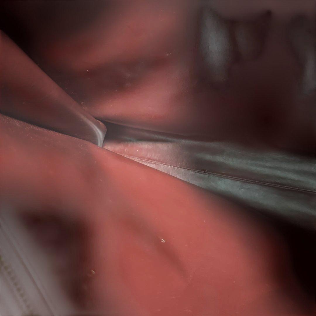 美品 カルティエ トートバッグ ボルドー A4可 ゴールド金具