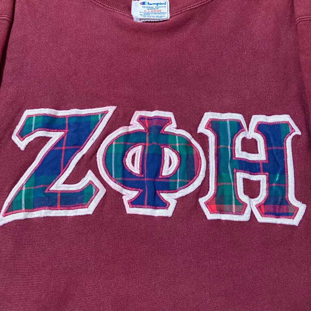 80s トリコタグ チャンピオン リバースウィーブ カレッジロゴ フラタニティ