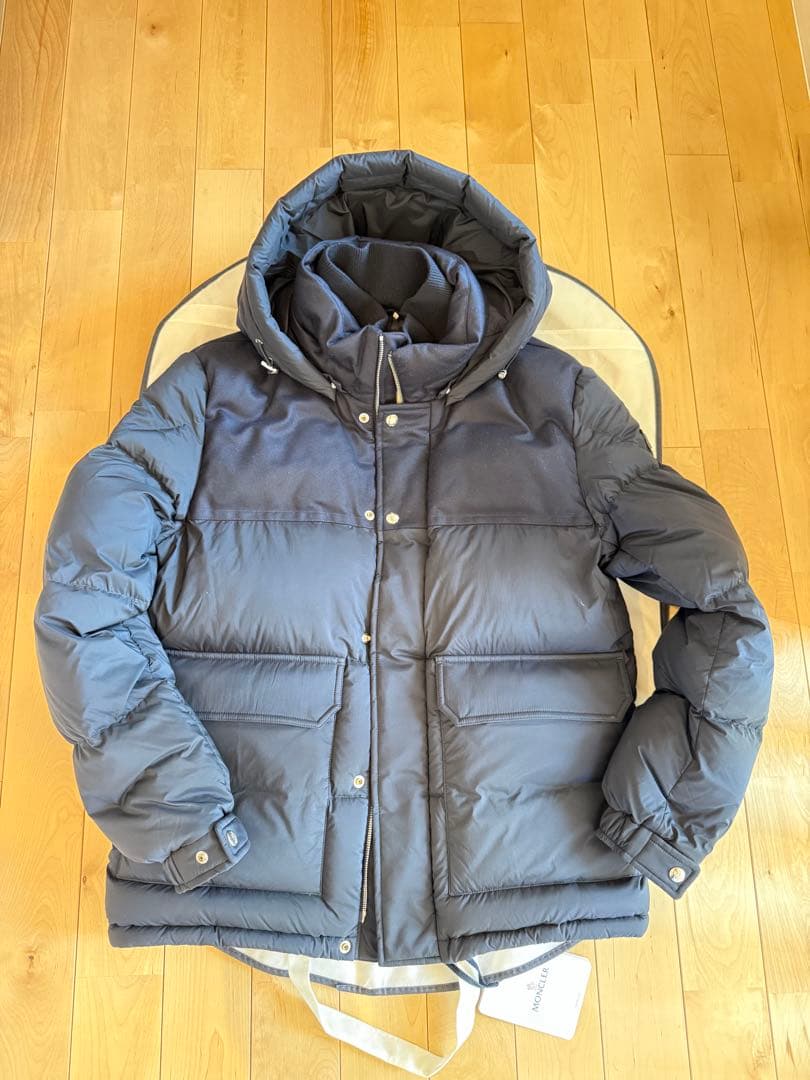 38万新品★モンクレール★3★ダウンジャケット『Mussala』ダークネイビー