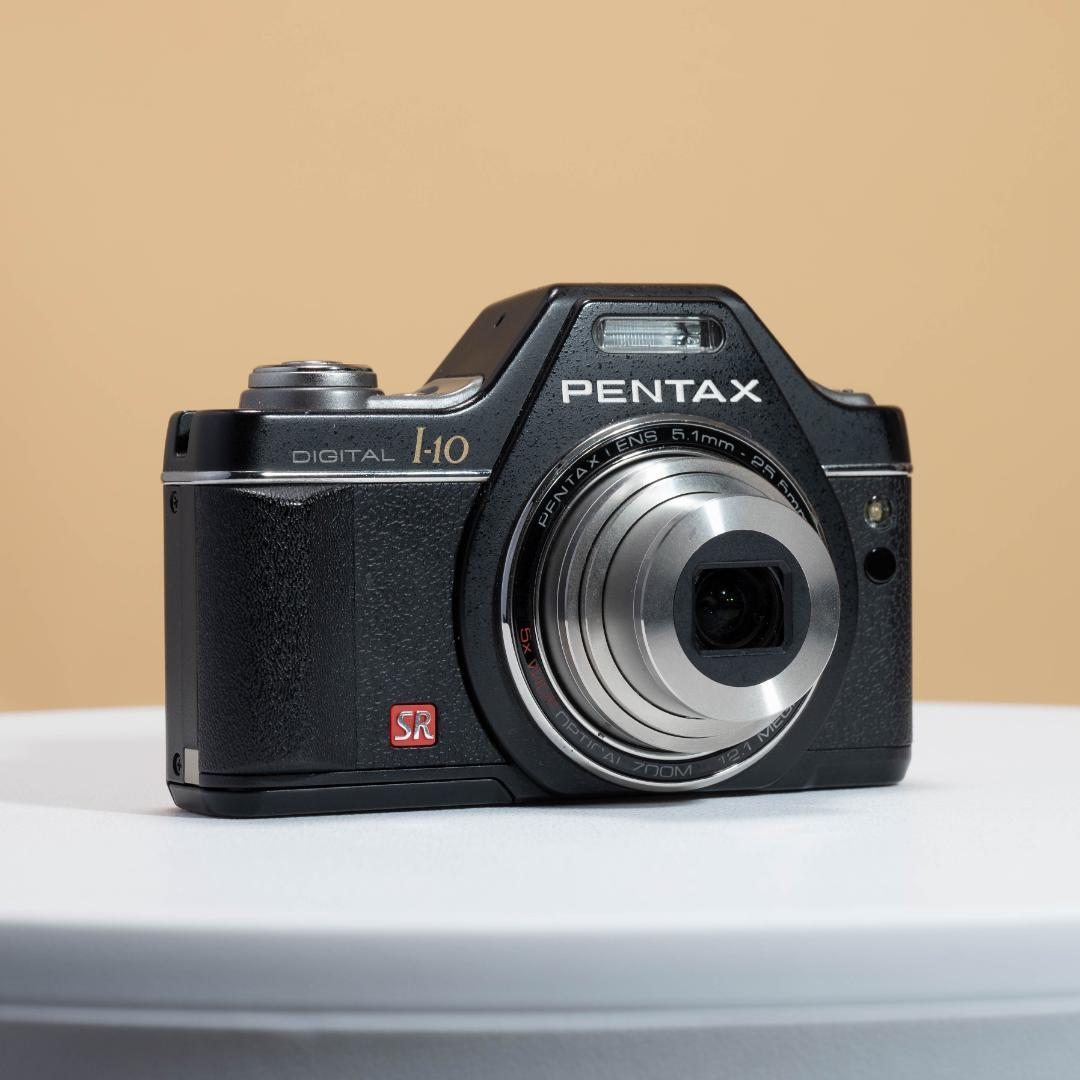 【レトロ可愛い】PENTAX DIGITAL optio I-10 ブラック