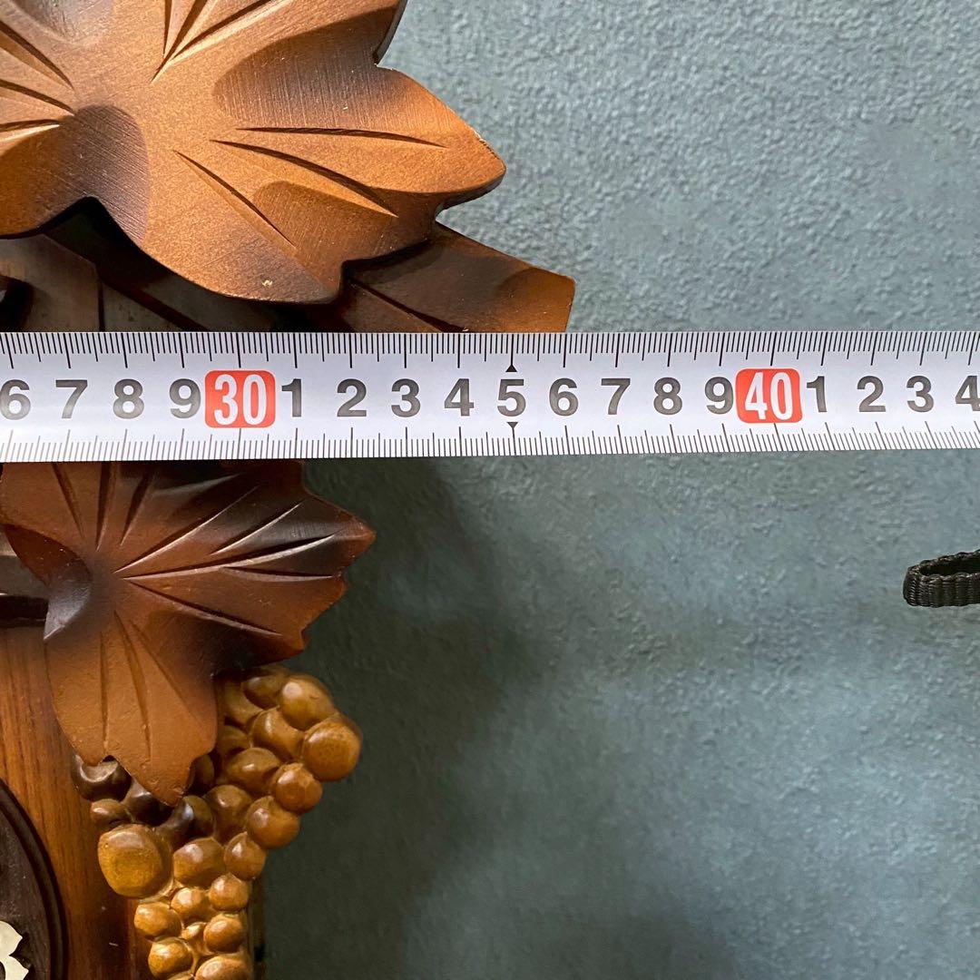 鳩時計 昭和レトロ インテリア 当時物ジャンク品