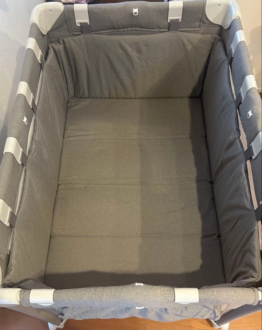 極美品　KATOJI ポータブルベビーベッド 60×90cm