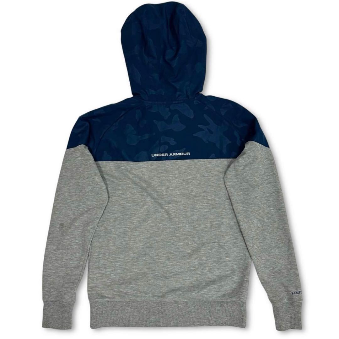 【完売品‼️】UNDER ARMOUR ジャージ上下 パーカー パンツ 灰迷彩SM