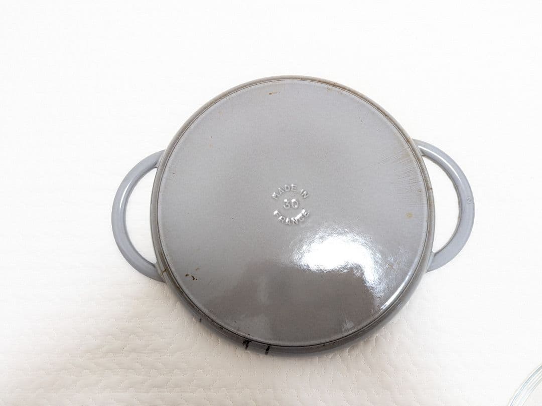 STAUBストウブピュアグリルパンスチームグリル30cmグレー