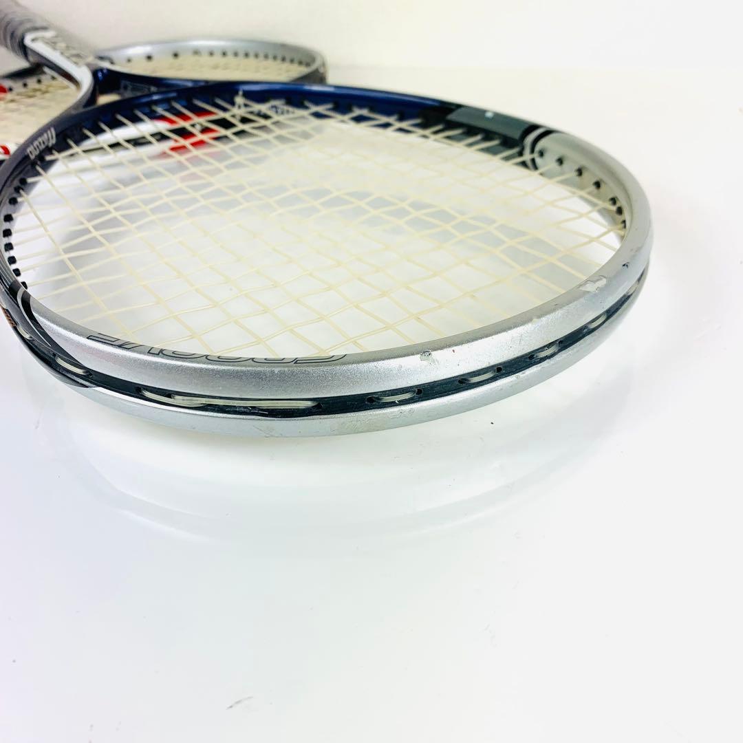 軟式テニスラケット 2本セット｜マッスルパワー7700／xyst ZZ SLO