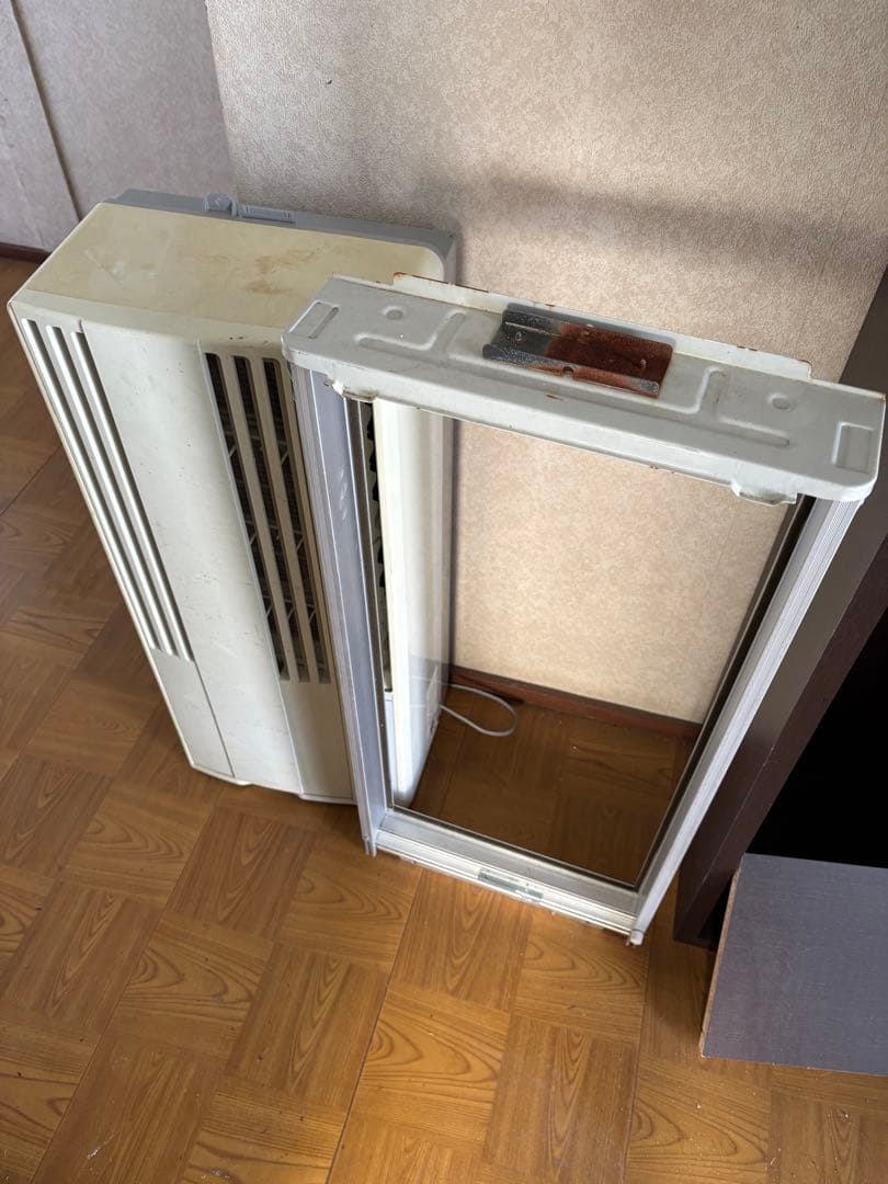 窓用エアコン 取り付けフレーム付き